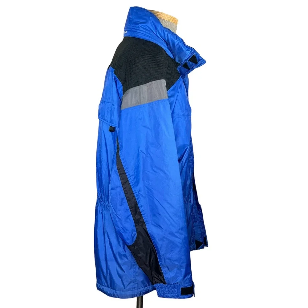 Vintage Men’s Nordica All Terrain Insulated Blue Ski / Snow Jacket XL